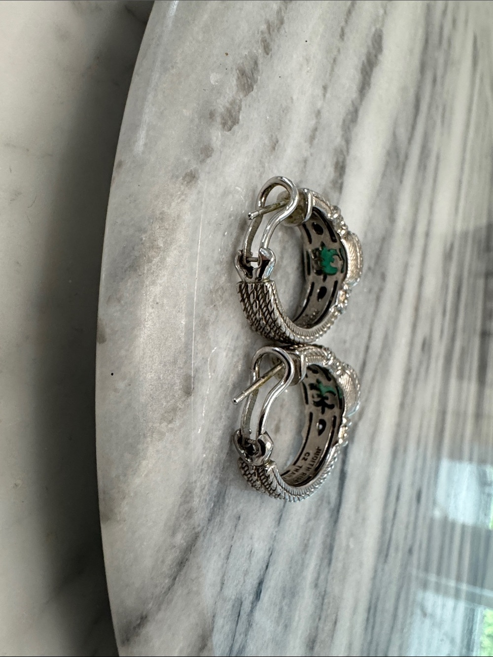 Judith Ripka earrings - Picture 5 of 6